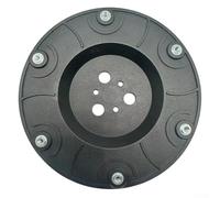 Support de robot tondeuse en métal compatible avec Landroid M1000 M500 M800i S500i Yardforce Powerworks Ferrex pour modèles Kress Freelexo Finition noire 146,5 mm (1 pièce)