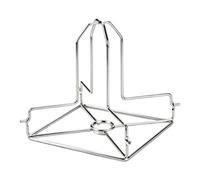 Support de rôtissoire pliable pour poulet et dinde | Rôtissoire verticale pour poulet, dinde et canard lors de pique-niques en plein air, jardins, jardins, campings et plages