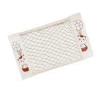 Support de Sac en Plastique, Organisateur Mural en Respirante pour Sacs D'épicerie et Lingettes Beige 25x40cm (Grande)