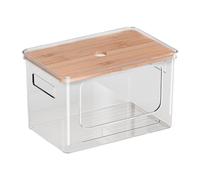 Support de sac poubelle - Organisation et rangement de la buanderie | Distributeur de sacs poubelle sous évier pour armoires de cuisine, placard, garde-manger, buanderie, tiroir de salle de bain