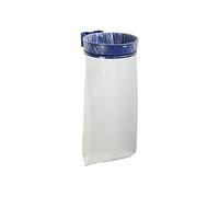 Support sac poubelle mural Rossignol bleu sans couvercle 110 L