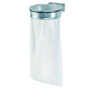 Support de sacs poubelles mural 110 litres Rossignol Ecollecto gris