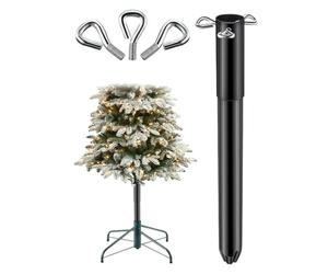 Support de sapin de Noël - Élévateur de sapin artificiel | Extension de hauteur de sapin de Noël | Élévateur de sapin de Noël en métal multifonction | Rallonge de hauteur de sapin de Noël en fer pour