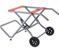 Support de scie circulaire de table avec roues, capacité de charge 158kg 1100x760x620mm pliable