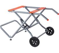 Support de scie circulaire de table VEVOR, capacité de charge de 158 kg, socle rabattable à roulettes, convient à la plupart des marques de scies circulaires de table, dimensions 1100 x 760 x 620 mm