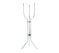 Olympia - Support en inox poli pour seau à vin et à champagne, argenté, 756(H) x 229(Ø) mm, Compatible avec le seau à vin C578, inox hautement poli, C582