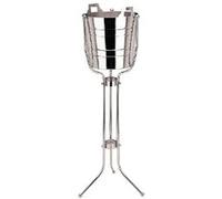 Support de seau à champagne professionnel en inox poli Olympia Gris G
