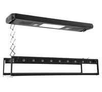 Support de séchage électrique, télécommande, fixation murale ou au plafond, couleur noire