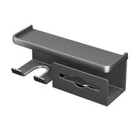 Support de sèche-cheveux - étagère 'organisateur mural, rack de coiffure | Solution de stockage de salle de bain multifonction compacte, support accessoire monté fort pour appartements do