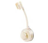 Support de sèche-cheveux mains libres avec support flexible à 360 ° avec ventouse puissante sans perçage pour miroir et carrelage, support universel pour sécher et coiffer les cheveux confortablement