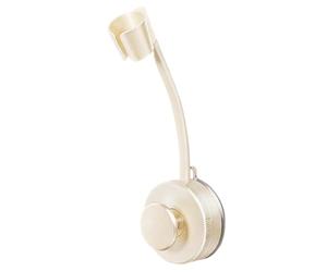 Support de sèche-cheveux mains libres avec support flexible à 360 ° avec ventouse puissante sans perçage pour miroir et carrelage, support universel pour sécher et coiffer les cheveux confortablement