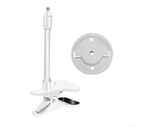 Support de serrage réglable en métal pour caméra de sécurité Tapo C200 C210 C220 C201 C202 C211 C212 C222 C230 avec construction et aspect blanc propre (18 cm, blanc)