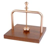 Support de serviette de table - Distributeur de base lestée, support de papier en bois, mécanisme à bras en métal, décoration de bar et restaurant | Organiseur de serviettes de bureau pour café