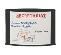 Support de signalétique Pilot noir 105 x 80 mm VACHETTE 046552