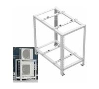 Support de sol pour Mini Split AC, supporte 9000 à 24000 BTU, 136,1 kg | Support de sol pour Mini Split AC, supporte jusqu'à 136,1 kg, parfait pour l'installation de pompe à chaleur de 9000-24000