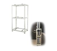 Support de sol pour Mini Split AC, supporte 9000 à 24000 BTU, 136,1 kg | Support de sol pour Mini Split AC, supporte jusqu'à 136,1 kg, parfait pour l'installation de pompe à chaleur de 9000-24000