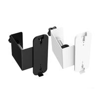 Support de sonnette pour clignotant, support antivol en métal, installation sans perçage, compatible avec détecteur de mouvement pour sonnette vidéo (noir)