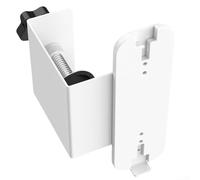 Support de sonnette pour clignotant, support antivol en métal, installation sans perçage, compatible avec détecteur de mouvement pour sonnette vidéo (blanc)