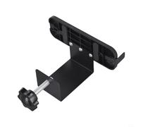 Support de sonnette sans perçage, support de caméra vidéo antivol pour sonnette vidéo, support mural extérieur sécurisé pour sonnette intelligente, construction ABS robuste, noir