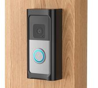 Support de sonnette vidéo adhésif sans perçage compatible avec anneau, support pour porte d'appartement pour sonnette de batterie (2024), sonnette de batterie Plus/Pro, sonnette vidéo 4/3/3Plus