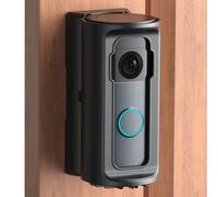 Support de sonnette vidéo antivol réglable à 360° sans perçage compatible avec sonnette vidéo 4/3/3 Plus/2/1 an Blink Video Doorbell Kit de mise à niveau pour maisons, appartements