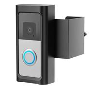 Support de sonnette vidéo antivol sans perçage compatible avec anneau, support pour maison, appartement, porte pour sonnette de batterie (2024), sonnette de batterie Plus/Pro, sonnette vidéo 4/3/3Plus