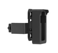 Support de Sonnette Vidéo Support de Porte Fixation Serrage Réglable Plaque Arrière Ferme Ouverture Encastrée Installation Facile Matériaux Métal et