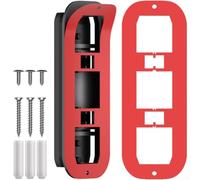 Support de sonnette vidéo, support réglable sans perçage pour anneau pour sonnette intelligente Blink Smart Doorbell Security Camera Angle Wedge Mount Accessoires de montage mural
