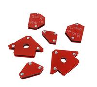 Support de Soudage Magnétique Compact Rouge pour Assemblage | Aimant, Positionnement Multi-angle, Usage Atelier, Applications Suspendues, Format Pratique, Aide Simple
