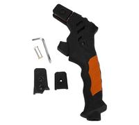 Support de soudage pour électrode ergonomique, pince universelle robuste en cuivre 600 A pour soudeurs professionnels et amateurs de bricolage, couleur orange, taille 300 A, 500