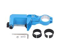 Support de Support de perceuse électrique Universel Rotatif à 360 degrés Pince réglable en Alliage d'aluminium Outil de Fixation de meuleuse électrique pour Atelier Garage Bleu
