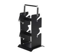 Support de support réglable pour dévidoir électrique | Support en fil métallique haute résistance à double couche pour station de soudure et outils de reprise multifonctionnelle