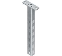 Support de suspension, profilé en U 43, 5x29, 5x601mm - Profilé de plafond pour chemin de câbles 601mm HU 4530/600 FL