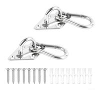 Support de suspension robuste, support de suspension pour balançoire, kit de suspension, support pour sac de frappe, crochet d'ancrage au plafond (8 mm)