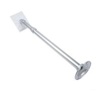 Support de suspension vertical pour caméra dôme PTZ : crochet mural en aluminium robuste pour caméra de vidéosurveillance 40-80 cm longue portée kit d'installation argenté (40-80 cm)