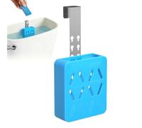 Support de tablette pour cuvette de toilette, languettes de nettoyage réglables, support de rangement avec crochets | Support de tablettes pour cuvette de toilette, pour la maison, la salle de bain