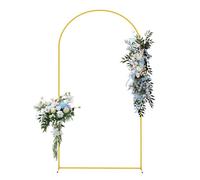 Support De Toile De Fond D'arche De Mariage | Arche De Ballons Floraux | Cadre D'arche De Ballons en Métal | Supports d'arc De Décoration pour Les Cérémonies De Mariage, Les Fêtes d'anniversaire