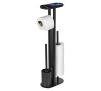 Support de toilettes 4 en 1 WENKO OREA, avec étagère pour téléphone