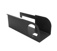 Support de toilettes monté avec étagère supérieure - Ruban de fixation solide pour diffuseurs de roseaux - Gris 23 x 9 x 8 cm (gris)