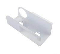 Support de toilettes monté avec étagère supérieure - Ruban de fixation solide pour diffuseurs de roseaux - Gris 23 x 9 x 8 cm (noir)