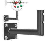 Support De Toit en Acier pour Girouette De Jardin, Supports De Montage De Girouette Robustes - Support De Montage D'antenne TV Extérieure avec Matériel pour Girouettes De Taille Standard