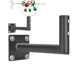 Support De Toit en Acier pour Girouette De Jardin, Supports De Montage De Girouette Robustes - Support De Montage D'antenne TV Extérieure avec Matériel pour Girouettes De Taille Standard
