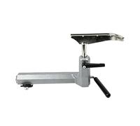 Support De Tour À Bois Compact Droit-courbé 165mm Avec Base 280mm, Colonne 16mm, Hauteur 76mm, Pour Bricoleurs Amateurs, Pour Petits Gobelets, Bols, Pots À Crayons Et Pièces À Cavité Profonde