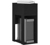 vidaXL Support de tour - Noir