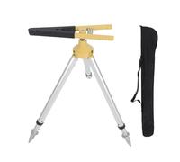 Support de trépied de station totale réglable 46-60 cm |Alliage d'aluminium léger pour l'arpentage |Mini trépied à prisme pour travaux de coins/fondations