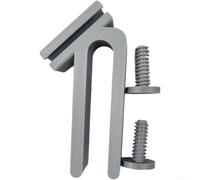 Support de tuyau de seau à clip pour tuyau d'arrosage de jardin sur réservoir de bord de seau noir (bleu)