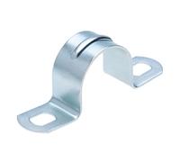 Support de tuyau de type U pour tuyau diamètre 13 mm Pince d'ancrage, Colliers de selle pour tuyaux, Pince à préhension, raccords de demi-tube en forme de U pour tuyaux, câbles, tuyaux d'arrosage (25