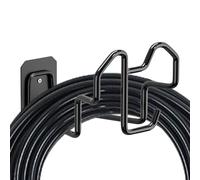 Support De Tuyau Fixé Au Mur - Range Tuyau D'Arrosage Murale - Crochet Porte-Tuyaux Fixation Murale Capacité 50kg Pour Garage Jardin Piscine Et Vélo