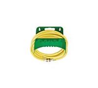 support de tuyau mural ASW 175005 5000 mm, plastique vert, complet avec tuyau de remplissage