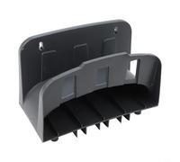 Support de tuyau mural pour jardin et terrasse - Économie d'espace - Rangement de tuyau multi-positions - Noir